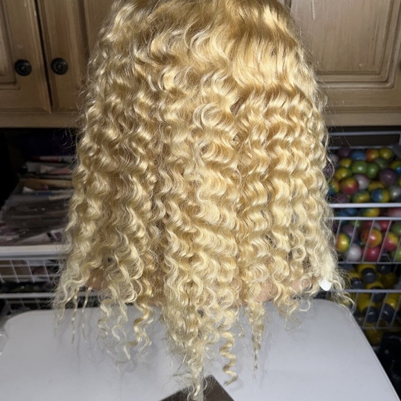 Lot 2107 ❤️NEW 100% Human Hair Lace front wig 13x4 18” - Picture 3 of 6